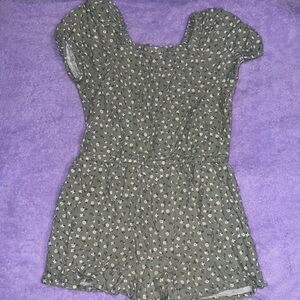 Size 3T cat and jack romper